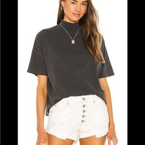 Free People Fearless Tee NWT Grey Sizes M and S